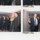Illustration for article titled Clinton Presidential Library Releases New Photos of Harvey Weinstein From the 1990s